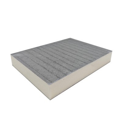 Panneau isolant PIR avec tissu en fibre de verre
