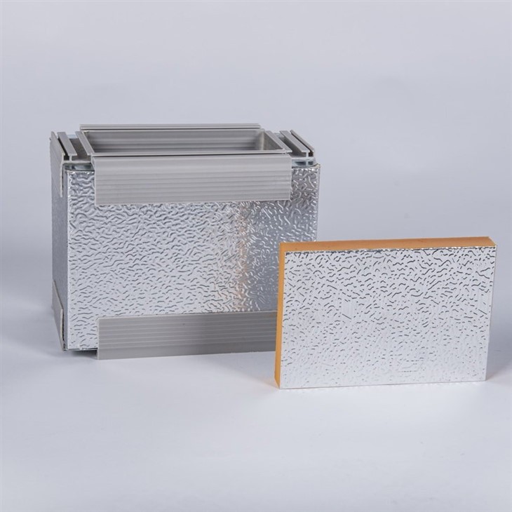 Cheap Pre Insulated Duct Board Aluminum Foil Phenolic Foam Panel
