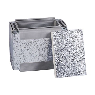 Double panneau dégrossi de conduit de mousse d'isolation d'unité centrale du papier d'aluminium 20mm du système CVC